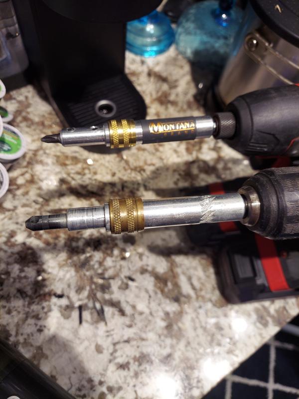 Bought 2 of them. 1 for each drill