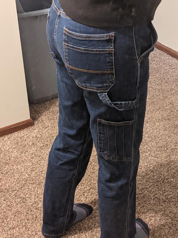 Belt on to keep them up.