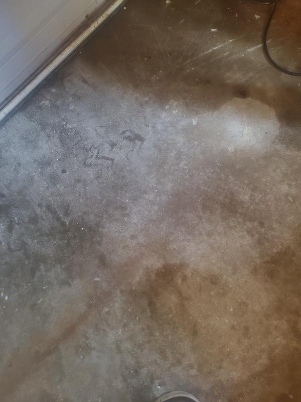 after.  need to wash off residue still