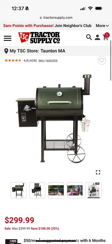 Price and store info