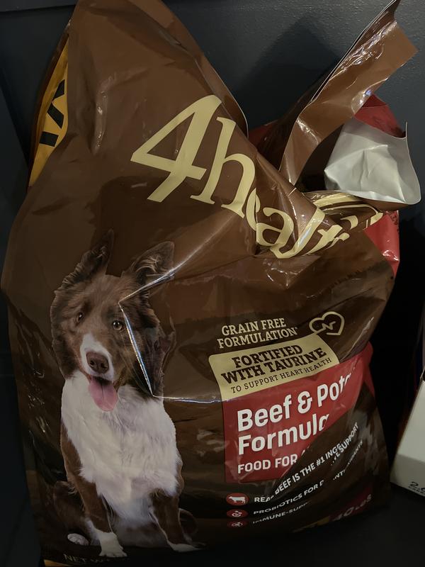 4health Grain Free Beef Potato Dry Dog Food Petsense