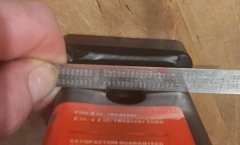 Side 1 hole - punched hole caved in