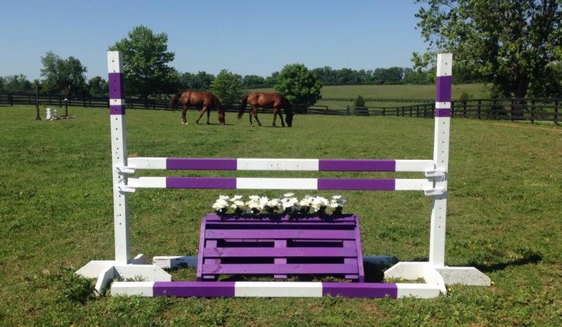 I build my own jumps :)