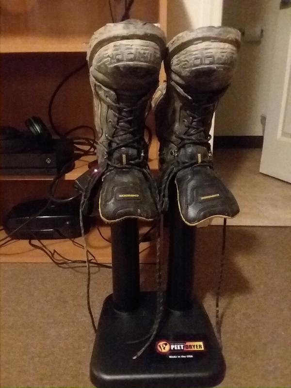 Nothing like dry feet