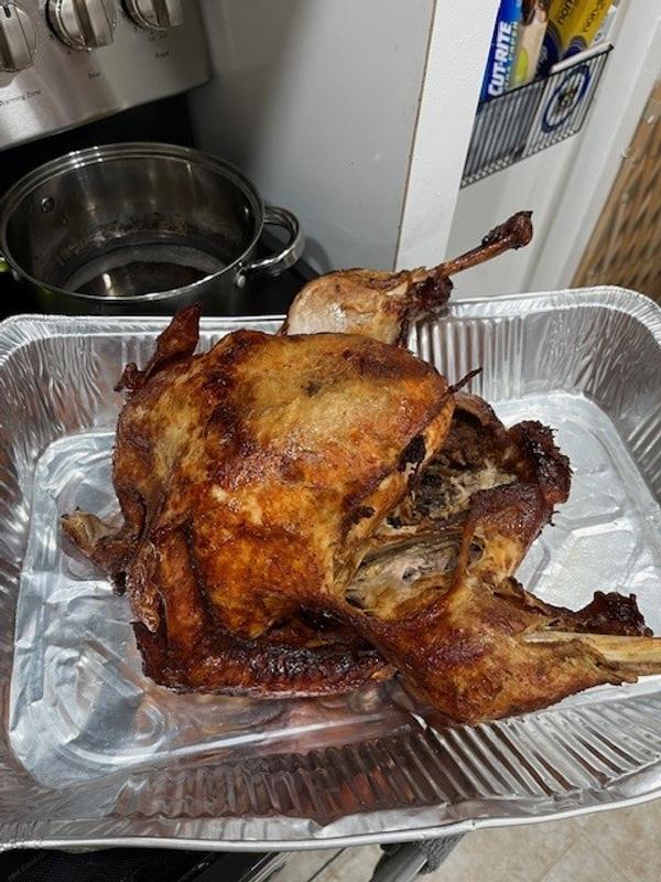Tried a turkey for the first time.