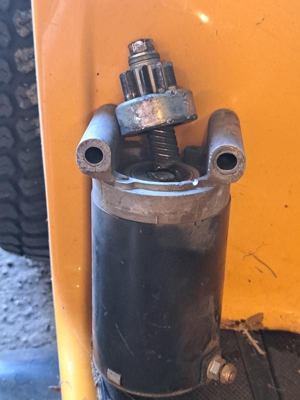 Broken starter