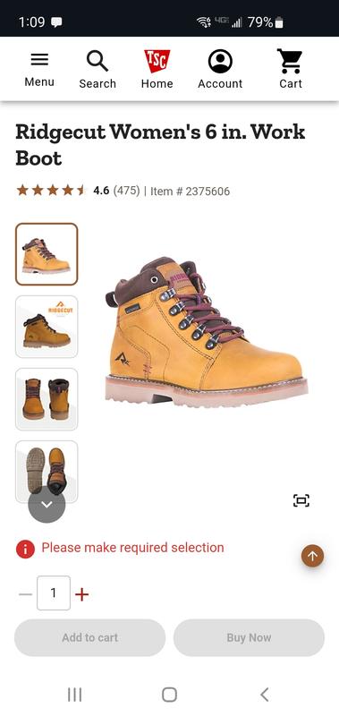 The best work boot I have ever owned!