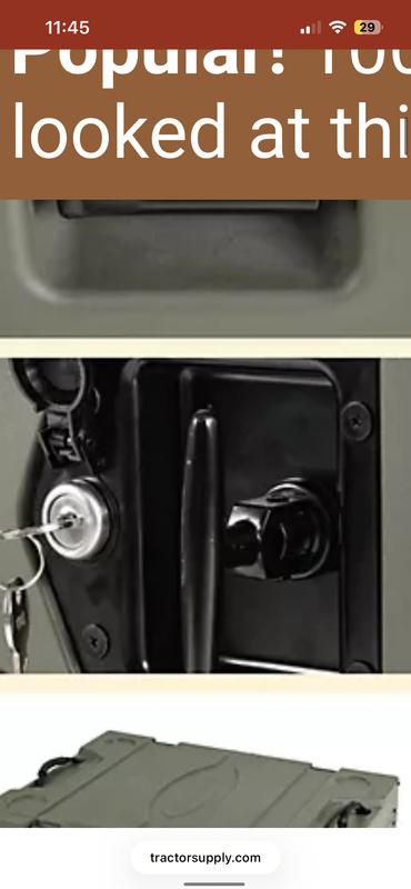 Handle up means it’s not latch properly