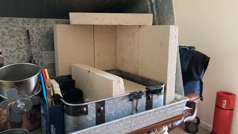 The place where I can solder safely.