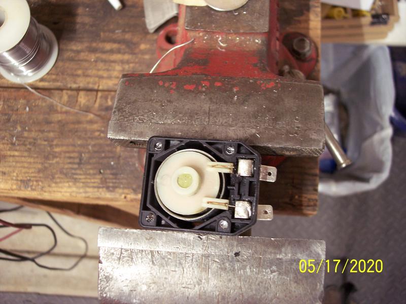 Wire broken at solder connection