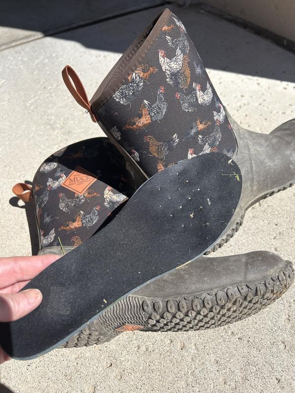 Foot insole came with unglued in one and I can feel a leak in boot