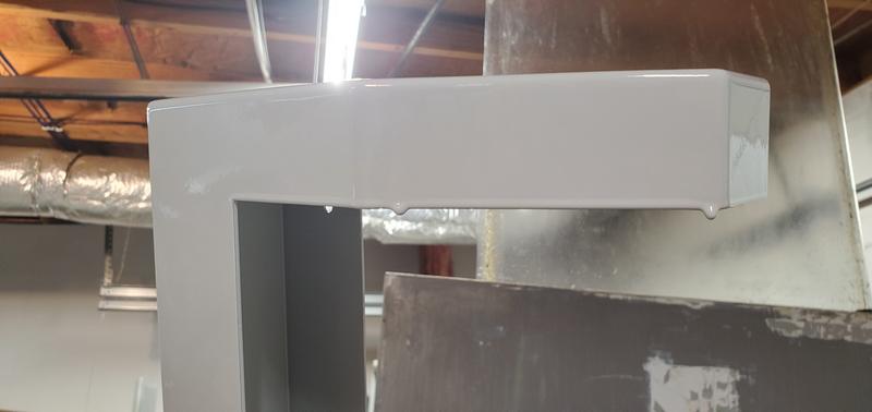 40 mins after painting and it just randomly starts to run and drip