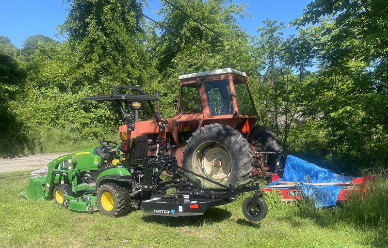 Perfect addition to our main mower