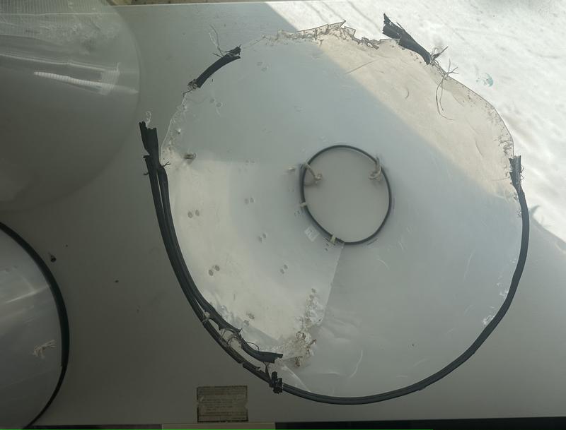 retired cone number 3 after 3 days and nights of use.