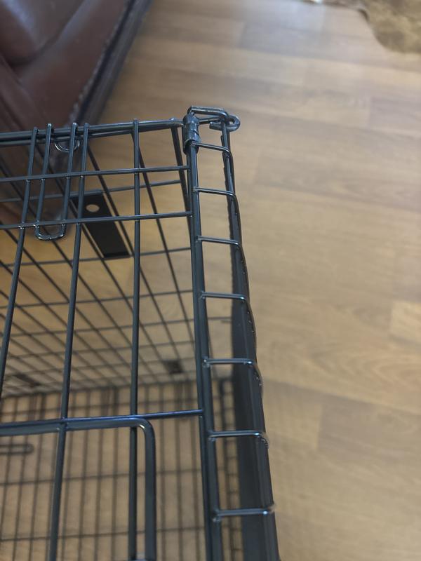 Bent and broken. Thin wire.