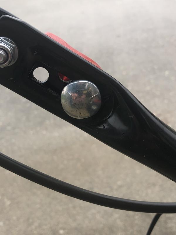 Handle adjustment, mount, and offset funnel I made