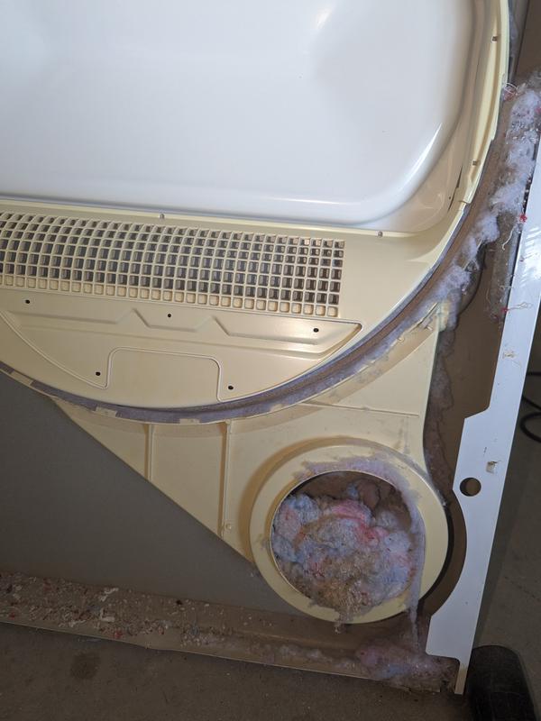 Clean the inside of your dryer too!