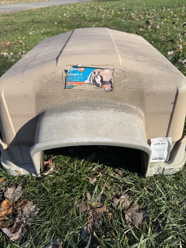 “Brand new” dog house
