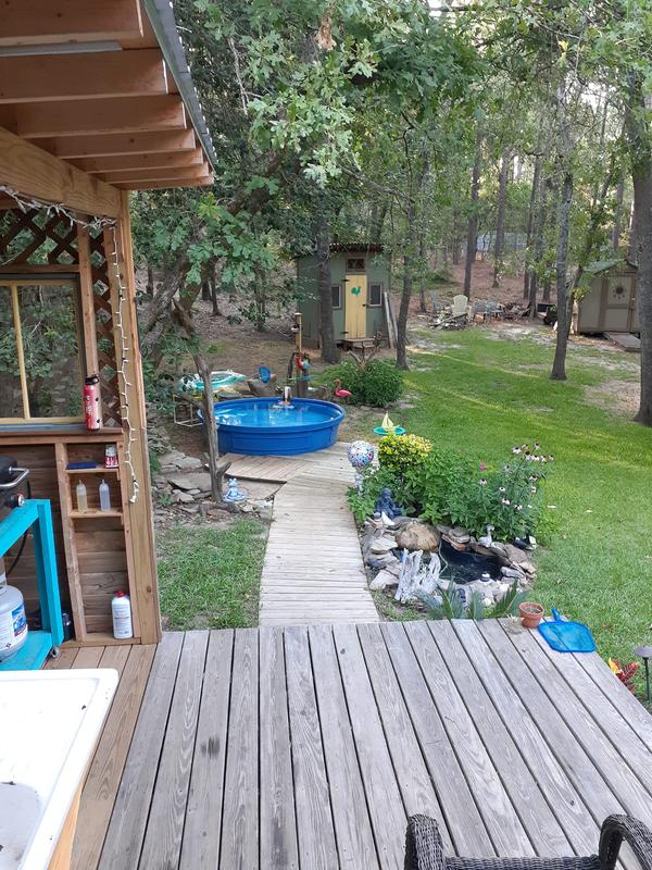 backyard pool