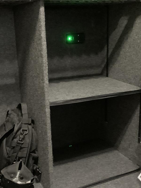 (2) Power outlets and (2) Usb