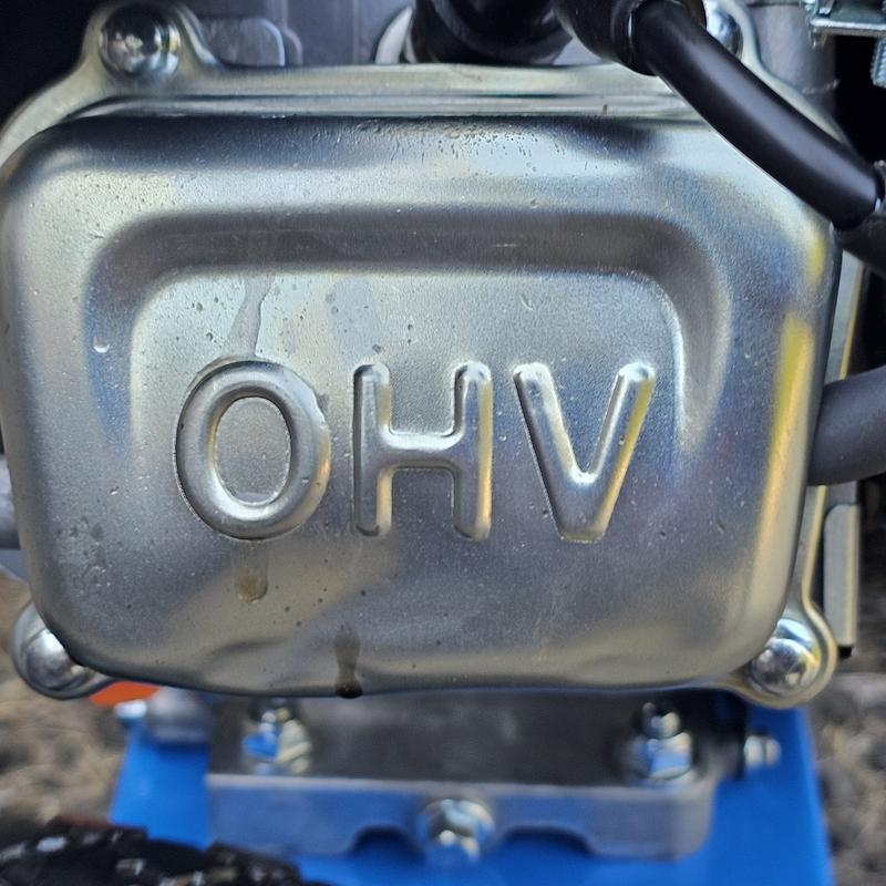 Shipping damage to the cylinder head cover.