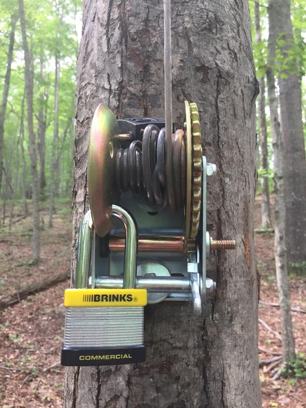 Locked to prevent someone from tampering.