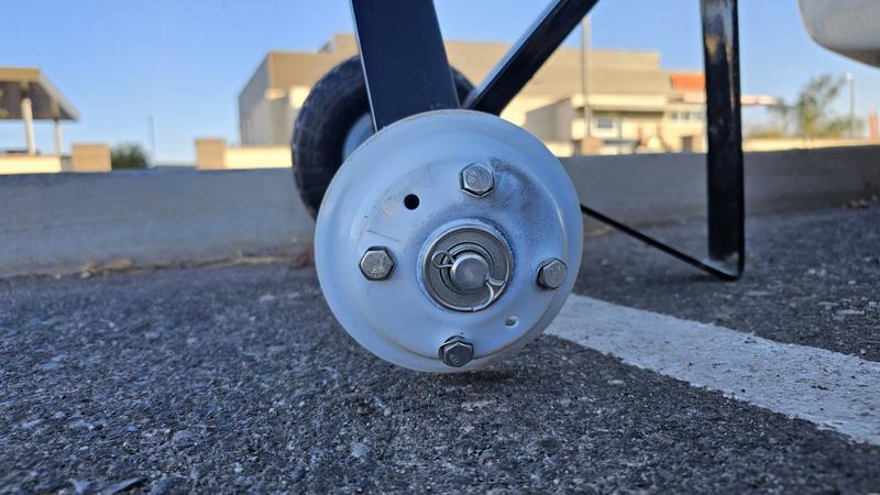 The bolts are still attac