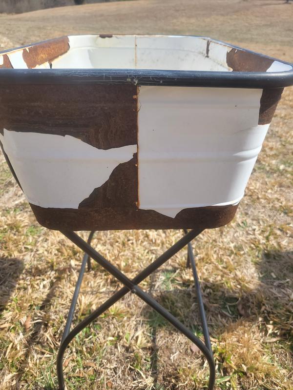 Planter rust after one year
