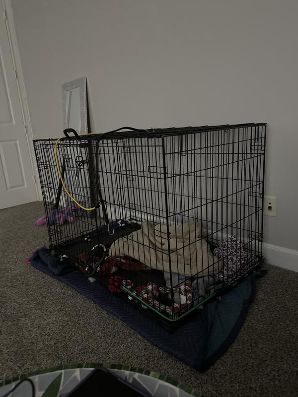 I had to use bungee cords for extra support