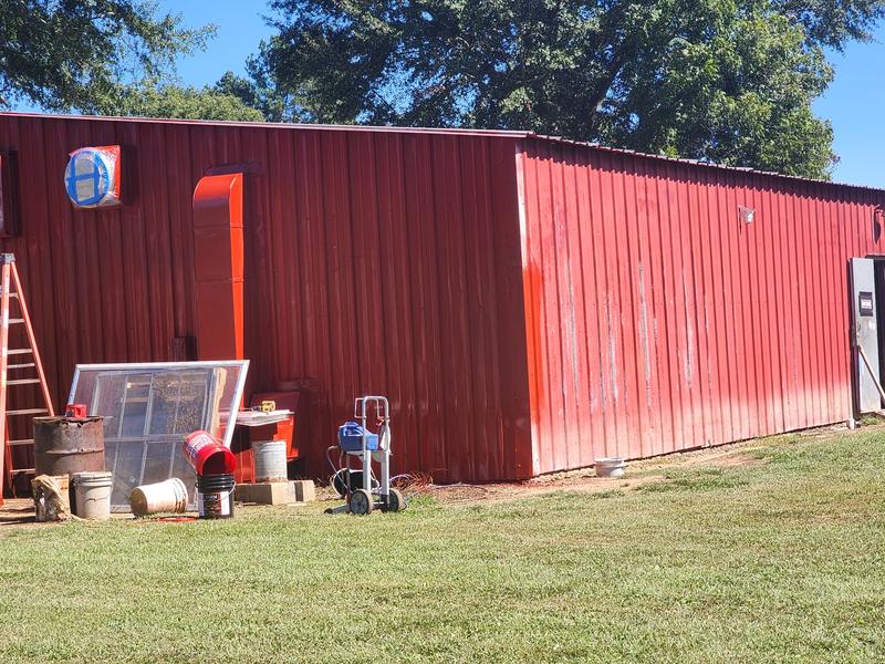 Before and after in one photo