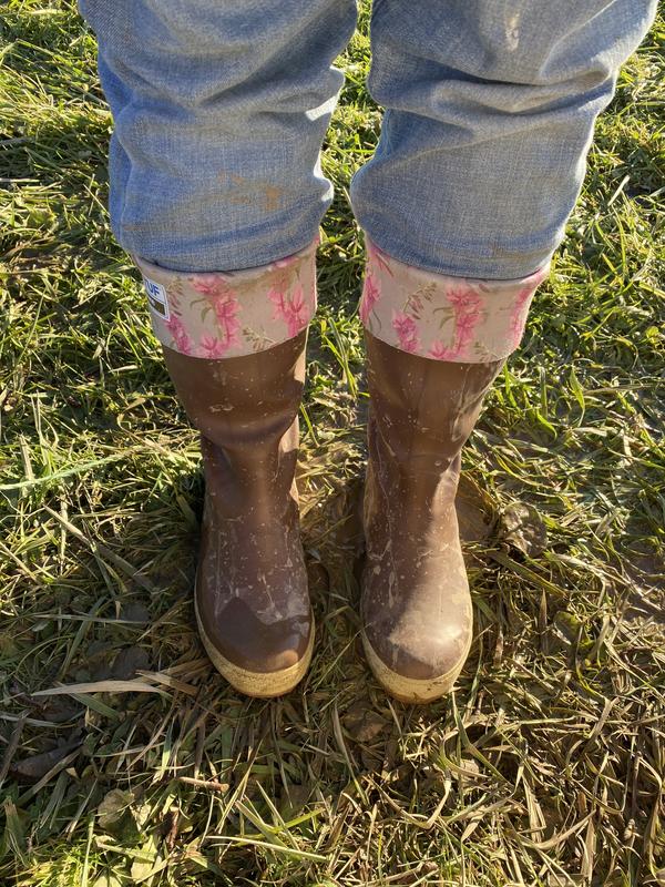 After being used in the slick and muddy orchard