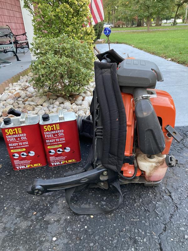 My back pack blower