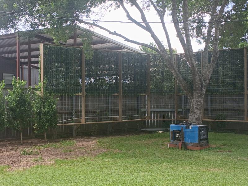 inside of my fence
