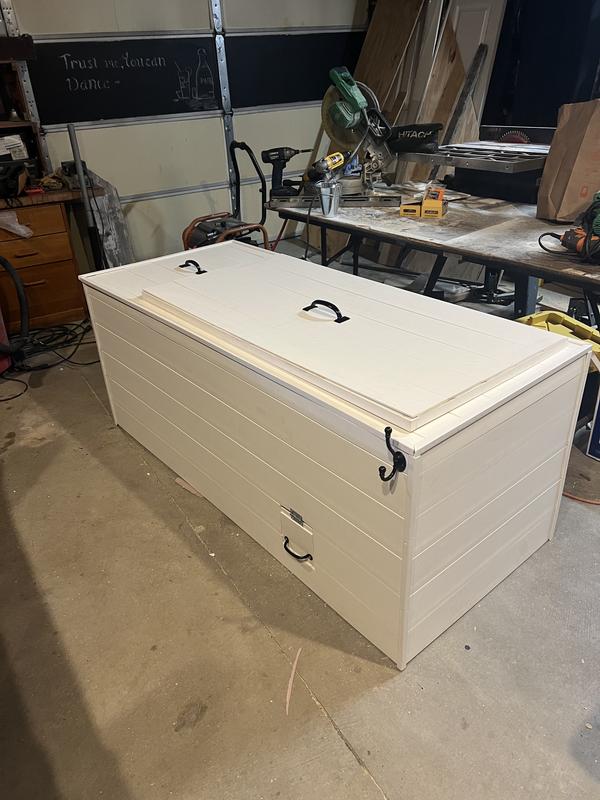 I made an ice plunge cabinet for my son . The tub was perfect but had 1 to many tubs for this project.