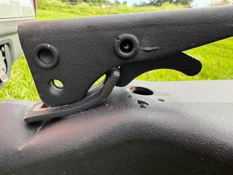 Latch Hook Locked and Not Quite Locked