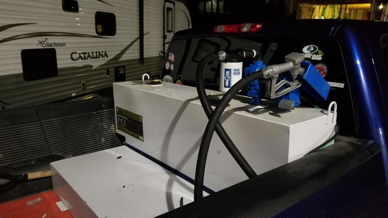 My new fuel tank