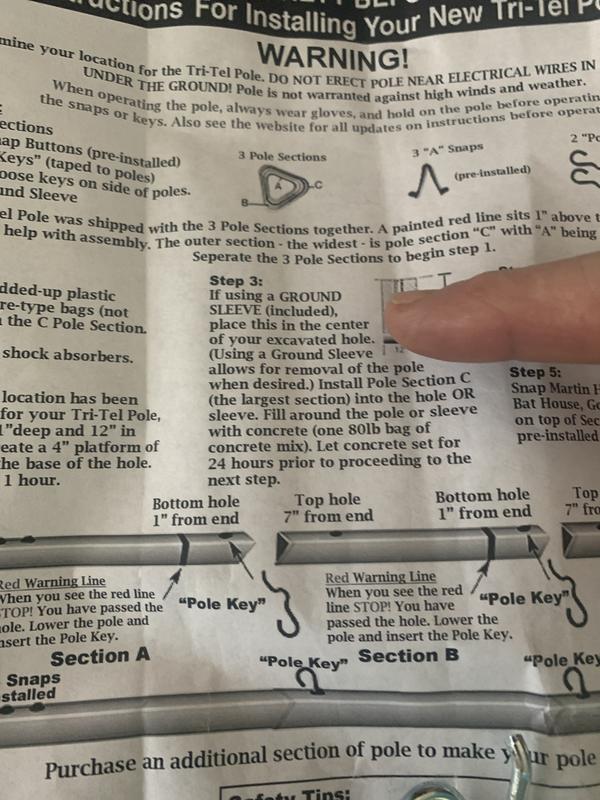 Royal Wing Tri-Tel Bird House Mounting Pole, 15 ft. at Tractor Supply Co