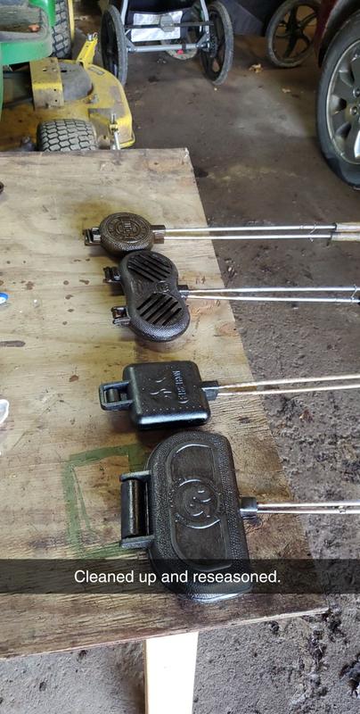 After soaking overnight and then re-seasoning. Good as new