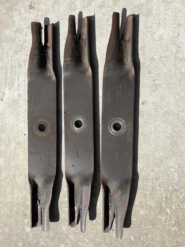 More cheap metal blades by Cub Cadet