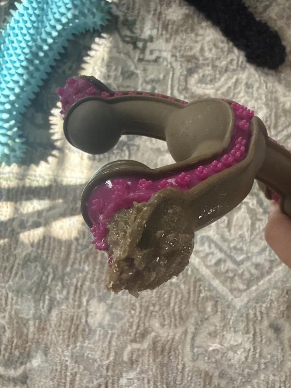 Destroyed bone after 15 minutes