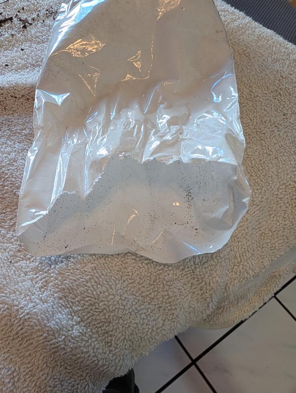 Already ripped open bag
