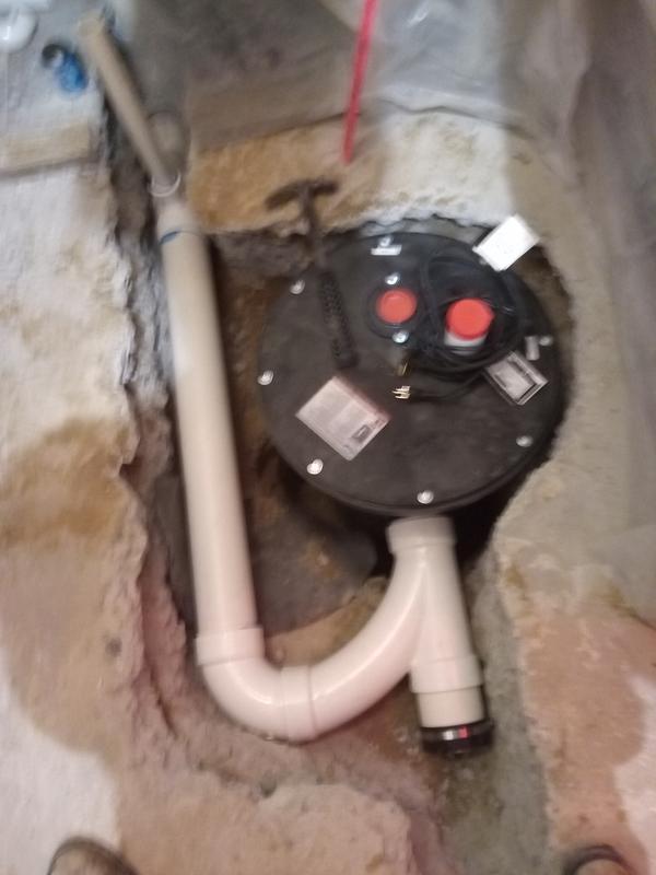 Sewage upflush