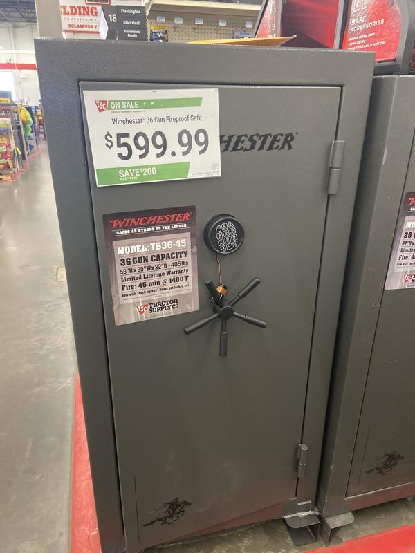 Winchester Safes 36 Long Gun 17.07 cu. ft. Electronic Lock Gun Safe