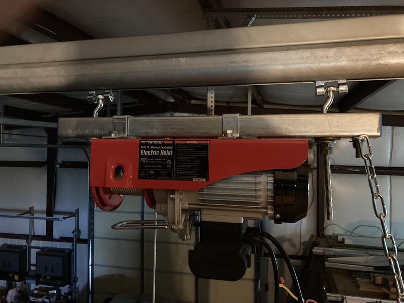 Gliding Electric Hoist Mount