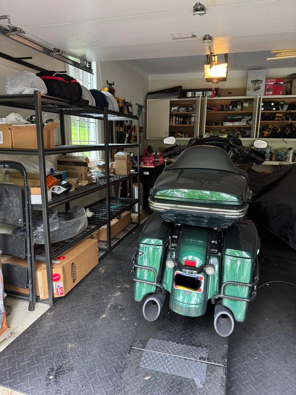 Shelving for my motorcycle gear