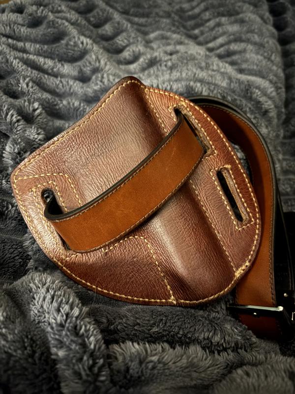 15 yr old pistol holster restored
