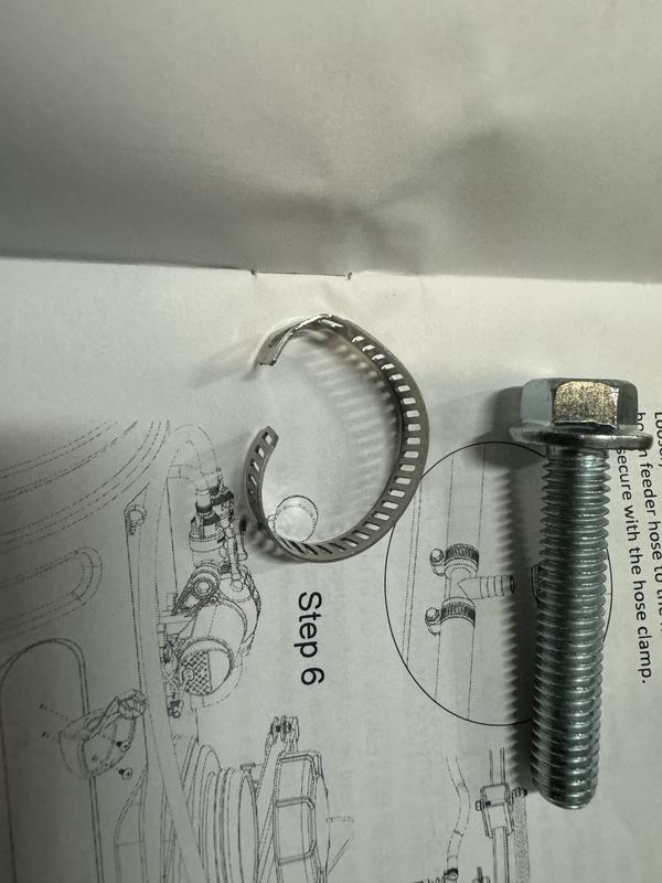 Failed clamp