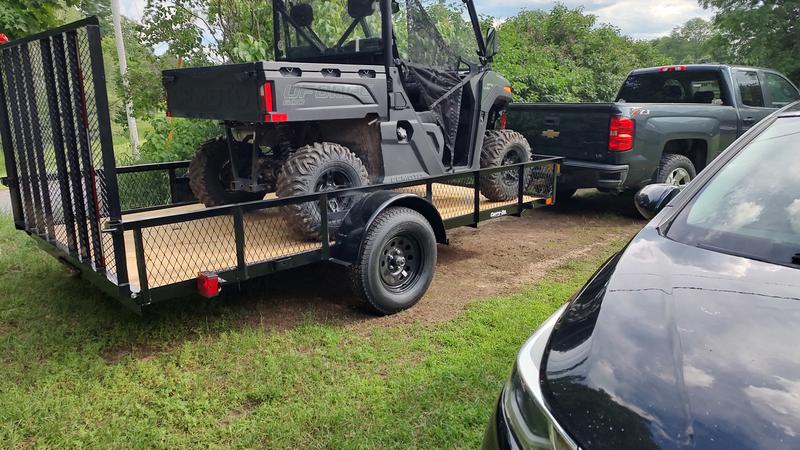 Purchased trailer for my sidexside perfect fit.