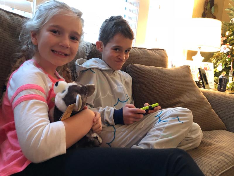 Me and Rosco (and my cousin Nick too)