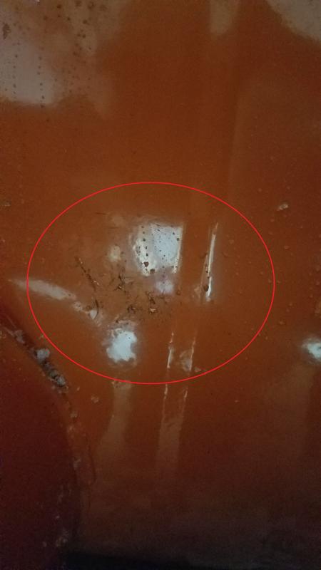 Missing paint, right out of the box!